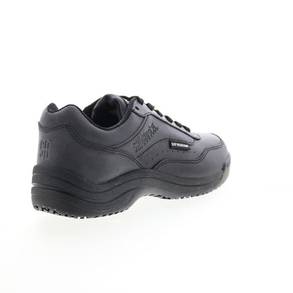 SkidBuster Slip Resistant S5075 Womens Black Athletic Work Shoes