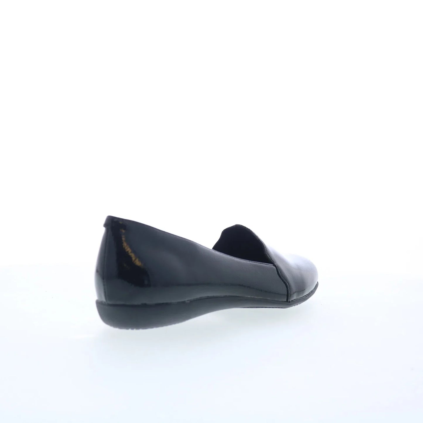 Trotters Sage T2236-005 Womens Black Patent Leather Loafer Flats Shoes