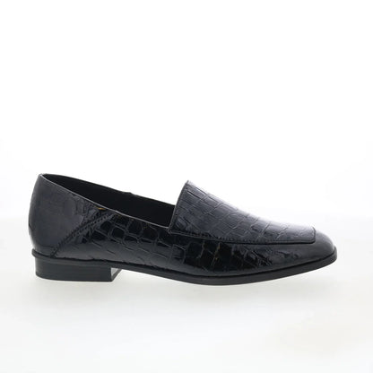 Clarks Sarafyna Freva 26176332 Womens Black Loafers & Slip Ons Casual Shoes