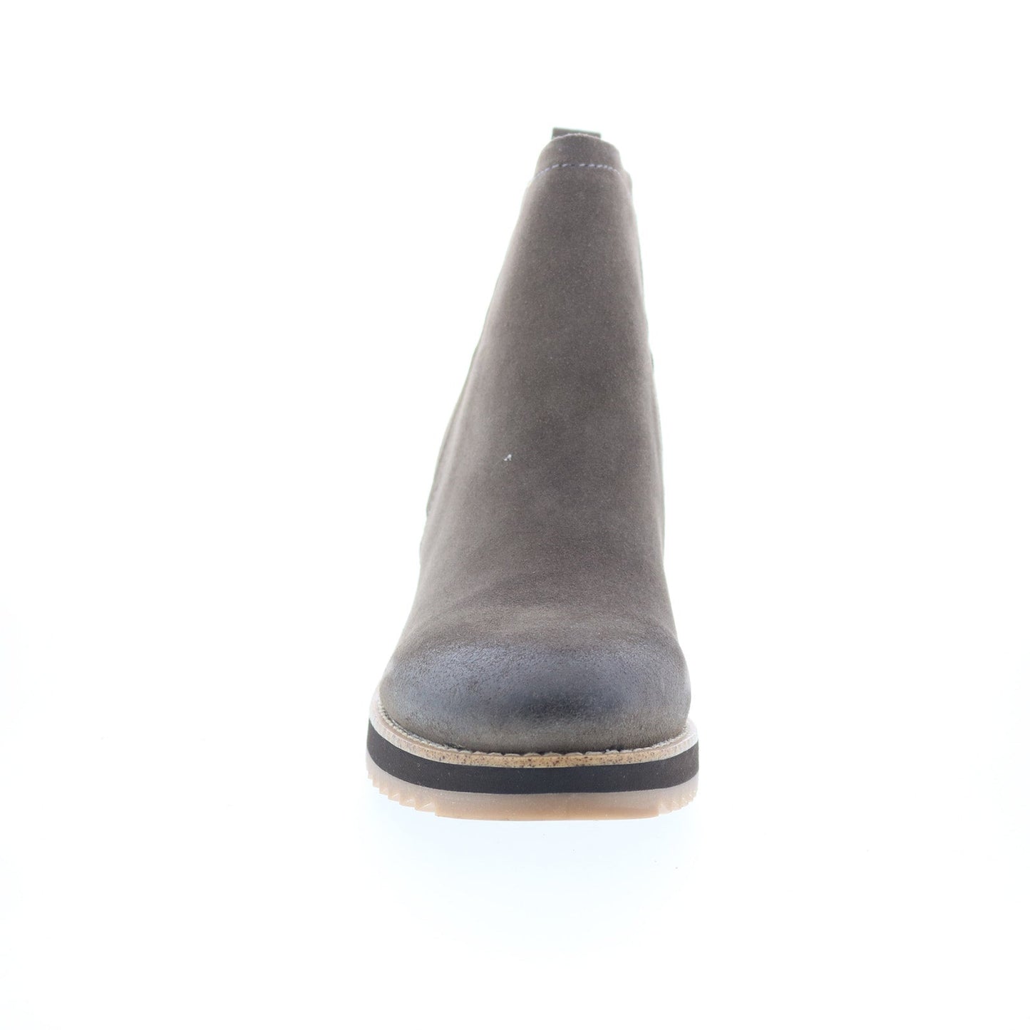 Sofft Emeree SF00490 Womens Gray Suede Slip On Ankle & Booties Boots