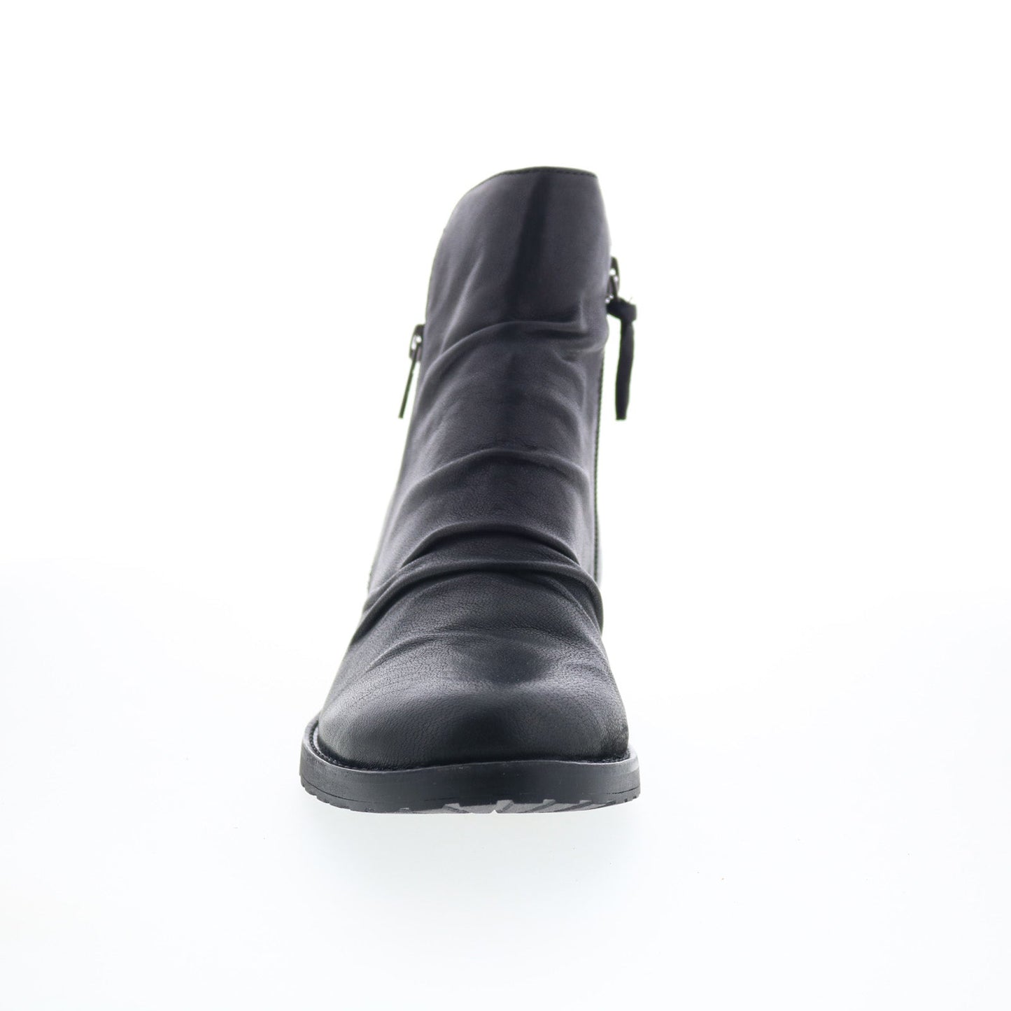 Sofft Beckie II SF01035 Womens Black Leather Zipper Ankle & Booties Boots