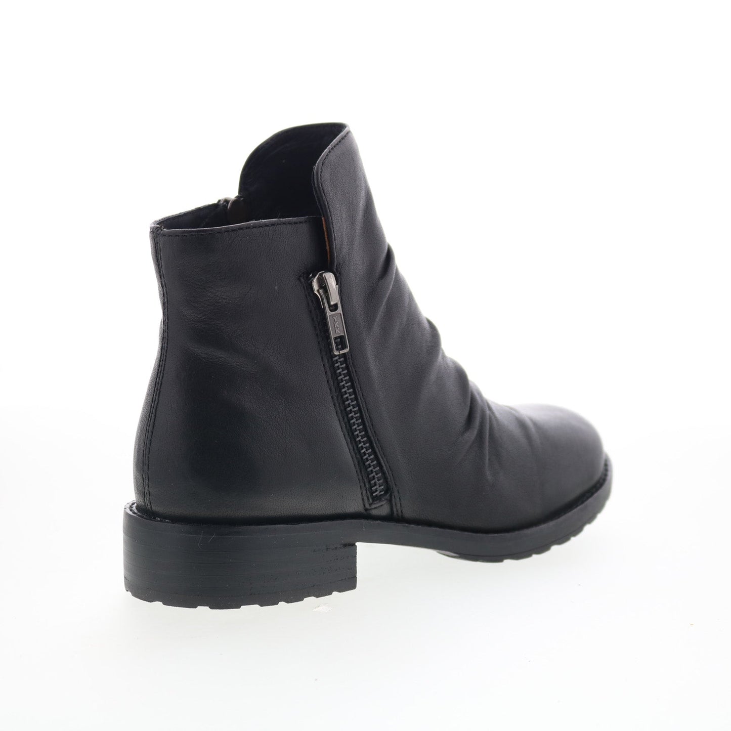 Sofft Beckie II SF01035 Womens Black Leather Zipper Ankle & Booties Boots