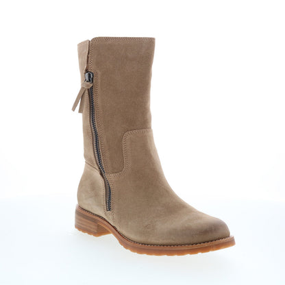Sofft Betty SF01038 Womens Brown Suede Zipper Casual Dress Boots