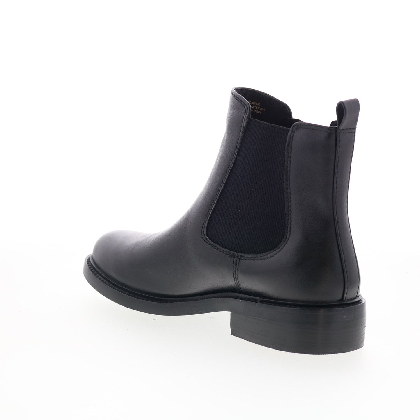 Sofft Pamella SF01044 Womens Black Leather Slip On Ankle & Booties Boots