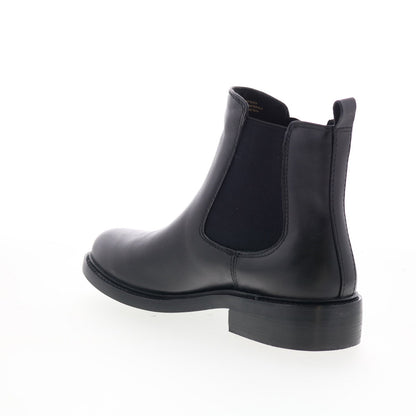 Sofft Pamella SF01044 Womens Black Leather Slip On Ankle & Booties Boots