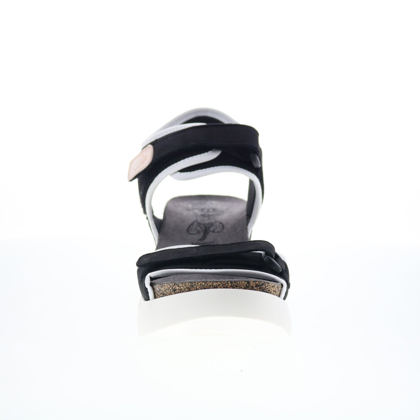 Fly London Sigo SIGO727FLY-005 Womens Black Leather Platform Sandals Shoes