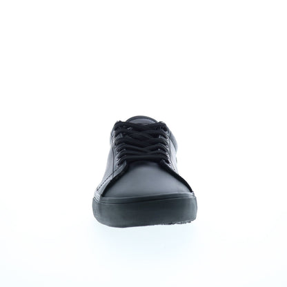 SlipGrips Slip Resistant Shoe Womens Black Wide Athletic Work & Safety Shoes