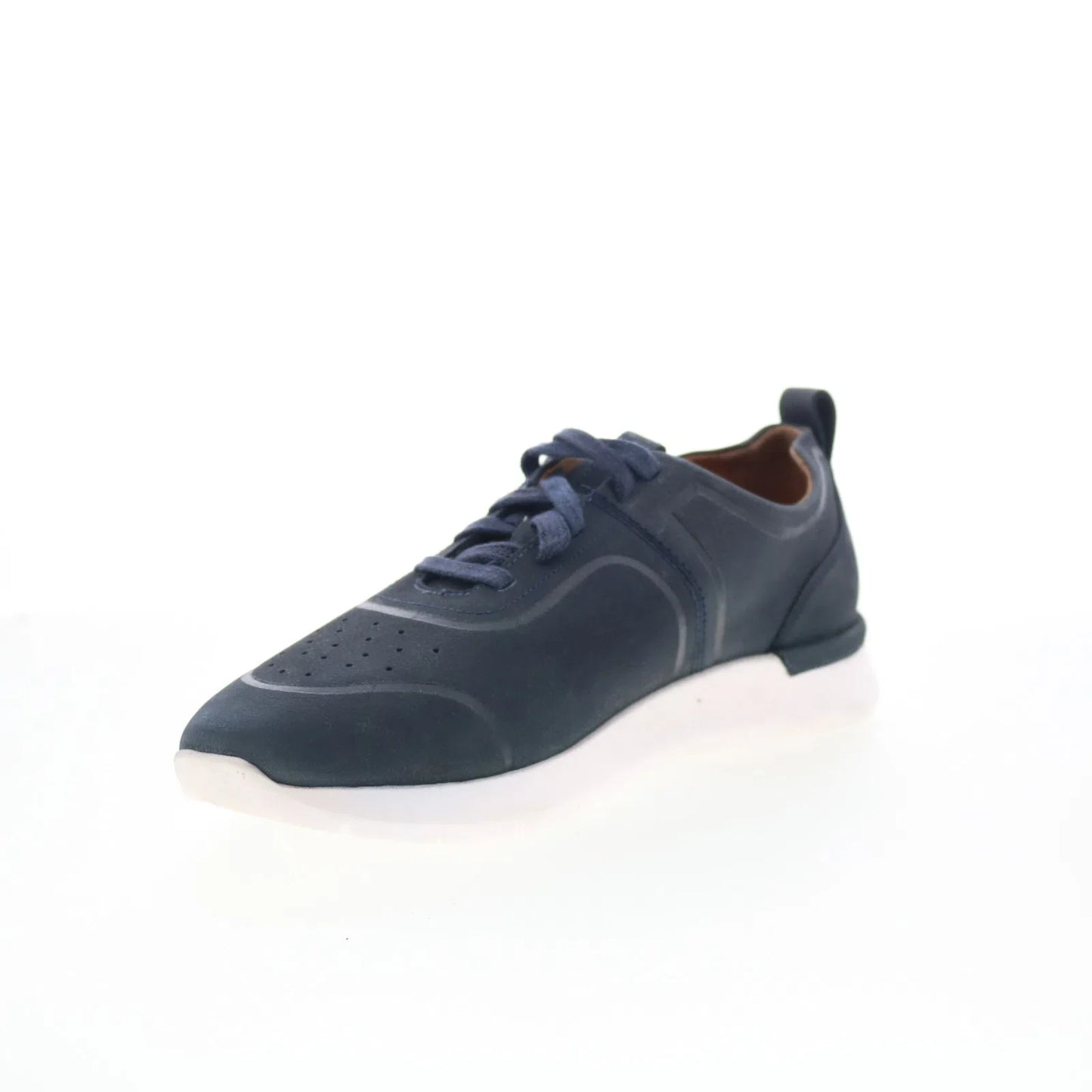 Softwalk Stella S2213-483 Womens Blue Nubuck Lifestyle Sneakers Shoes