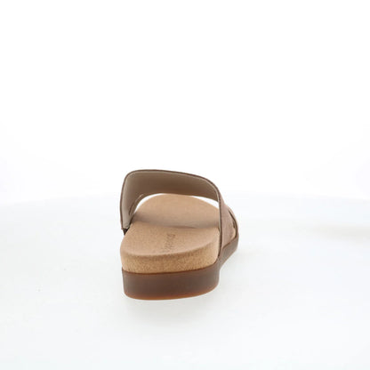 Spenco Sunrise Slide Bison SP1218BIS Womens Brown Slides Sandals Shoes