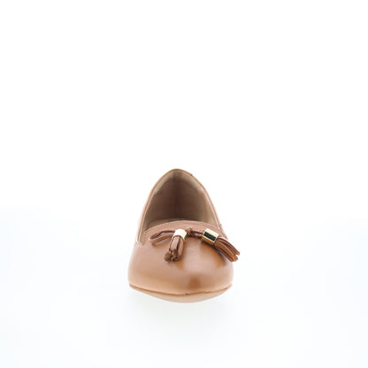 Trotters Hope T2162-282 Womens Brown Leather Slip On Loafer Flats Shoes