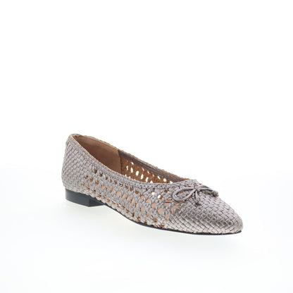 Trotters Edith T2303-043 Womens Gray Synthetic Slip On Loafer Flats Shoes