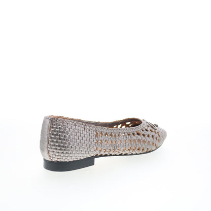 Trotters Edith T2303-043 Womens Gray Synthetic Slip On Loafer Flats Shoes