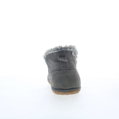 Minnetonka Taren 80235 Womens Gray Suede Ankle & Booties Boots