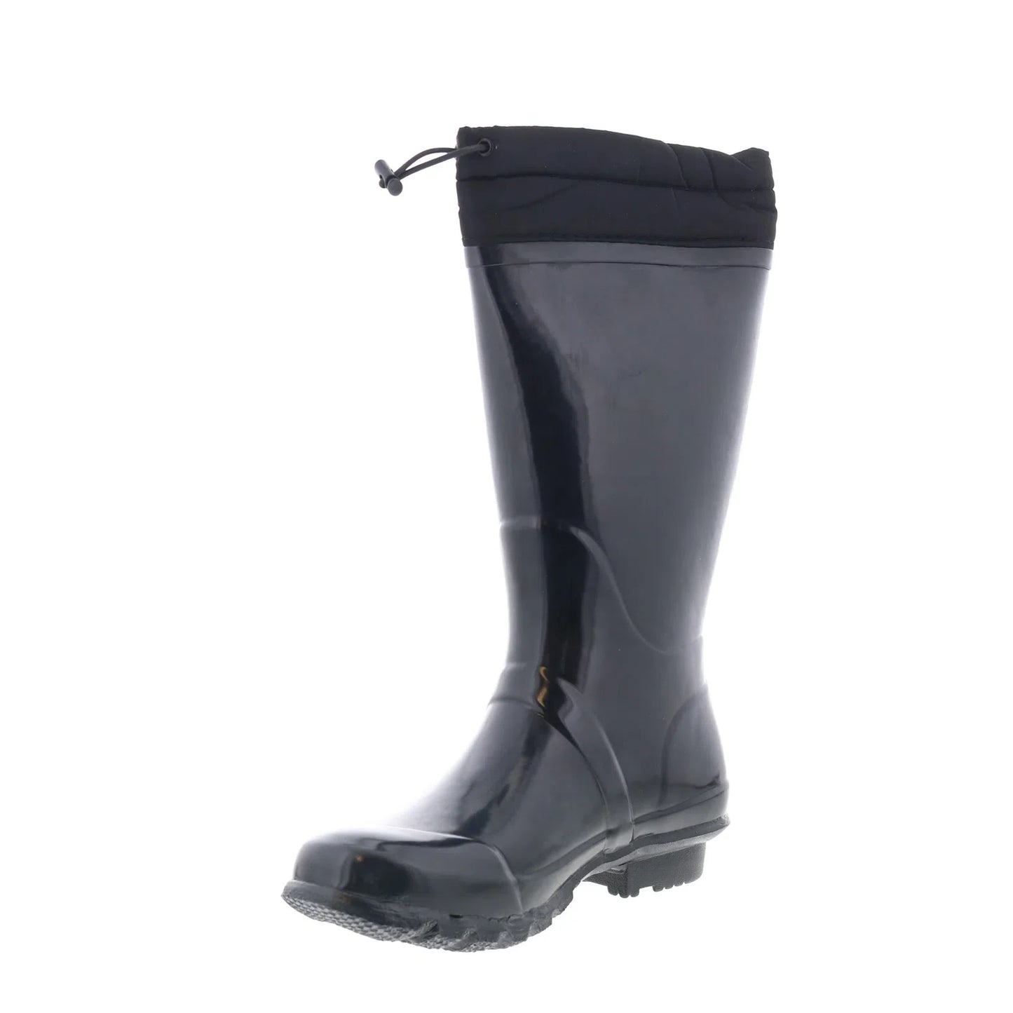 Pajar Tatiana 55656 Womens Black Synthetic Pull On Mid Calf Boots