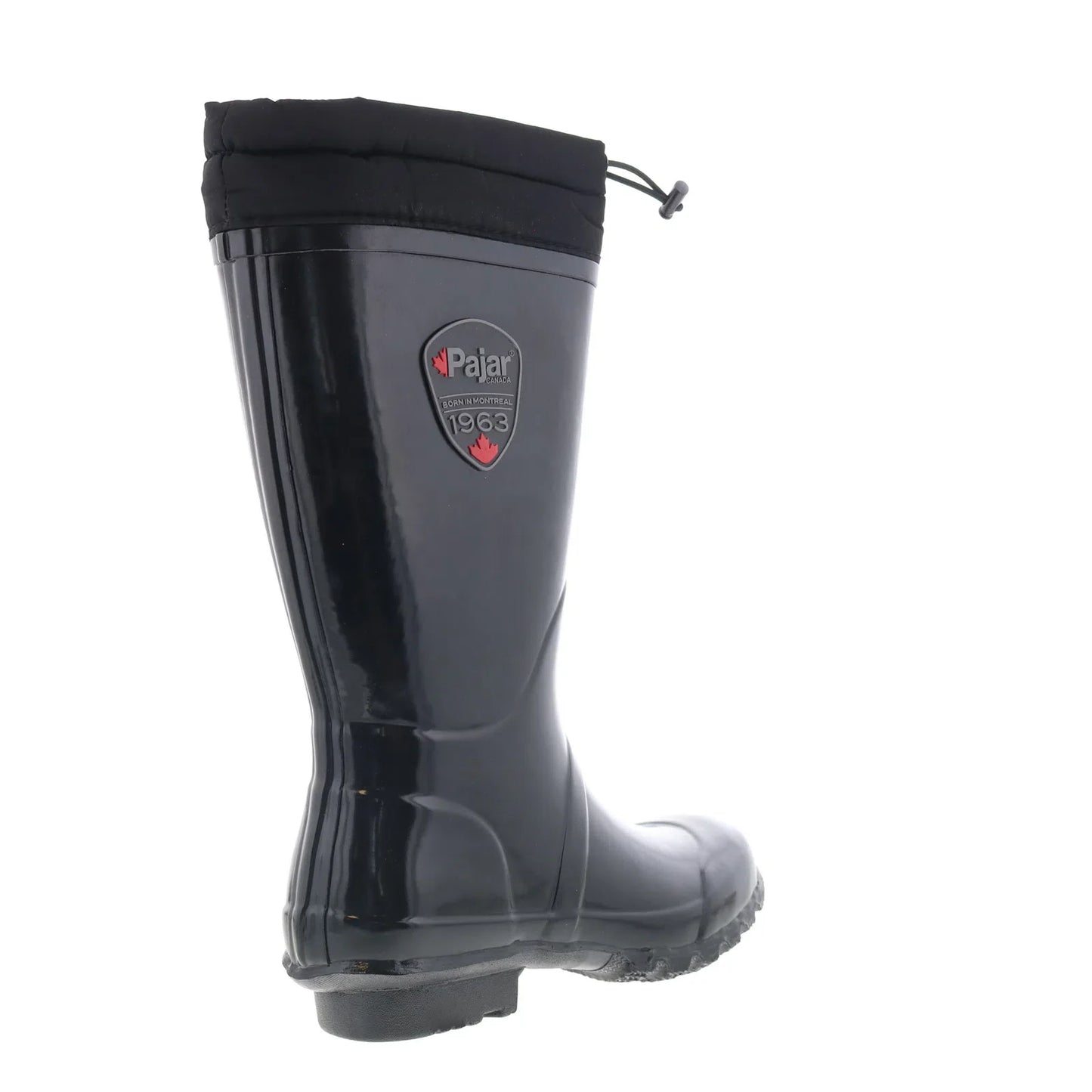 Pajar Tatiana 55656 Womens Black Synthetic Pull On Mid Calf Boots