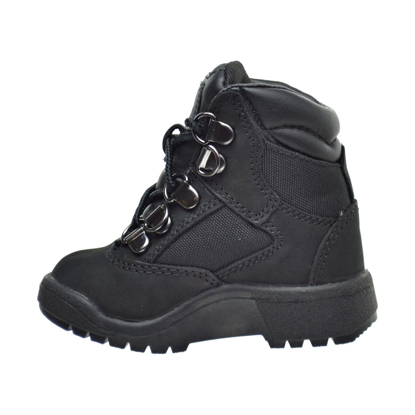 Timberland 6 Inch F/L Field Toddler's Boots Black Nubuck