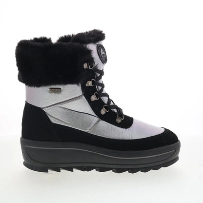 Pajar Titania PDPAB00206.01 Womens Silver Synthetic Ankle & Booties Boots