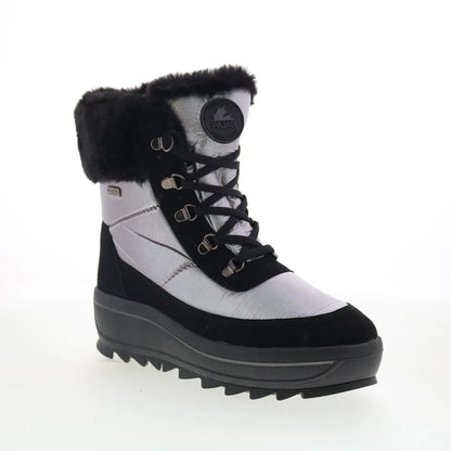Pajar Titania PDPAB00206.01 Womens Silver Synthetic Ankle & Booties Boots