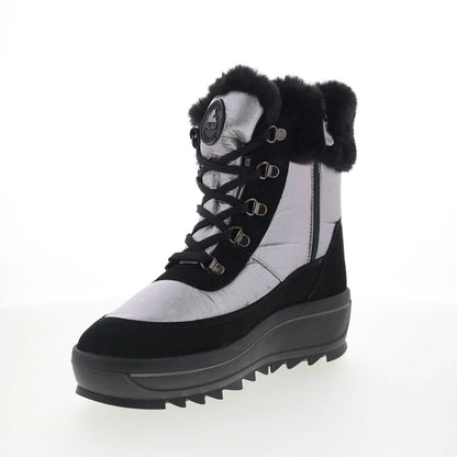 Pajar Titania PDPAB00206.01 Womens Silver Synthetic Ankle & Booties Boots