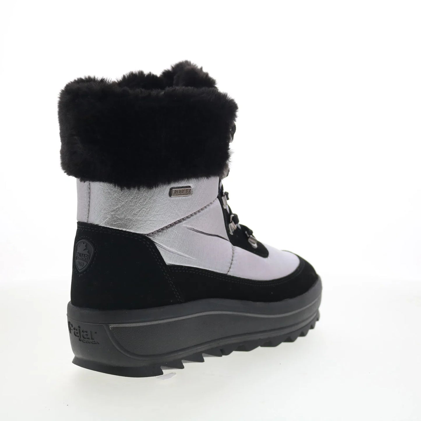Pajar Titania PDPAB00206.01 Womens Silver Synthetic Ankle & Booties Boots