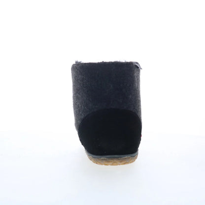 Minnetonka Torrey 40142 Womens Black Suede Loafer Slippers Shoes