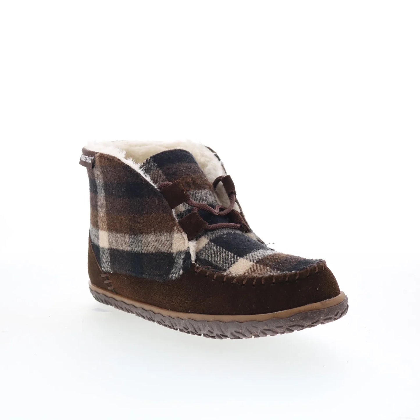 Minnetonka Torrey 40167 Womens Brown Synthetic Loafer Slippers Shoes