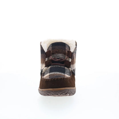 Minnetonka Torrey 40167 Womens Brown Synthetic Loafer Slippers Shoes