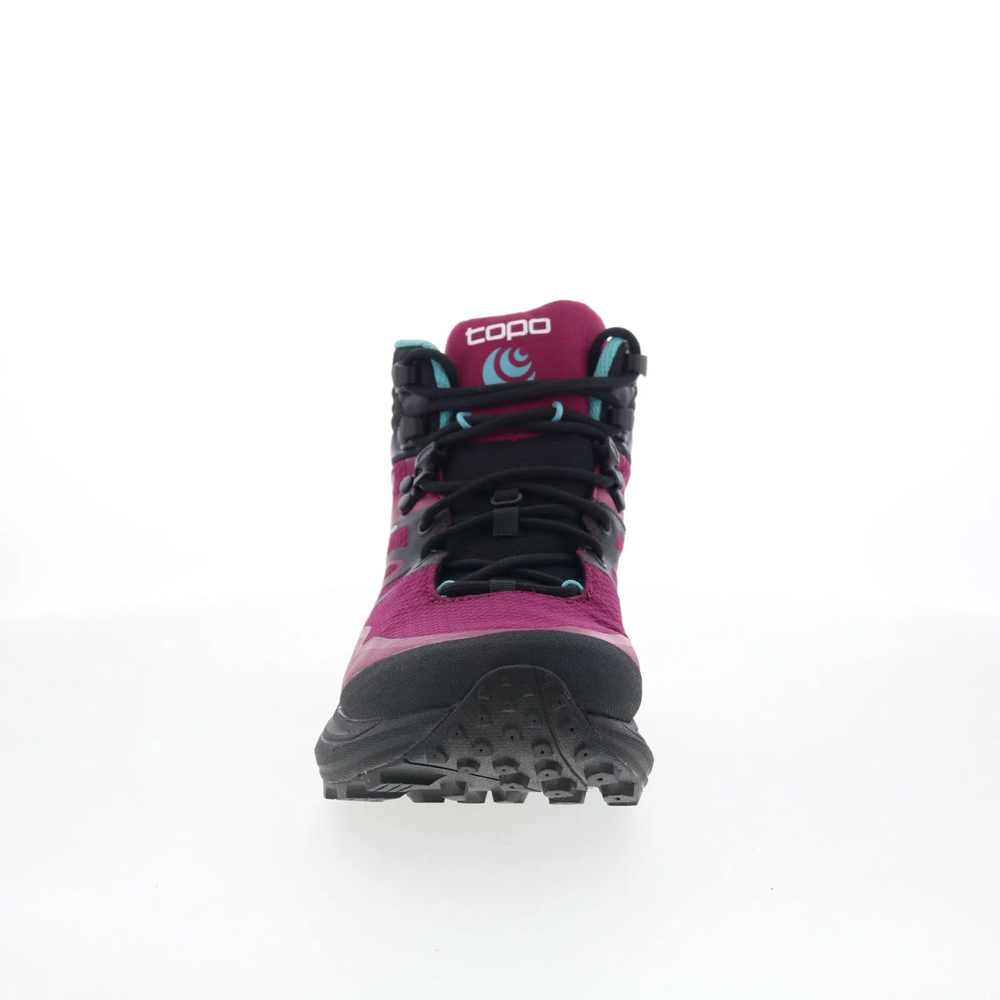 Topo Trailventure 2 W054 Womens Purple Canvas Lace Up Athletic Hiking Shoes