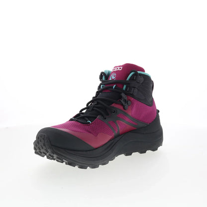 Topo Trailventure 2 W054 Womens Purple Canvas Lace Up Athletic Hiking Shoes
