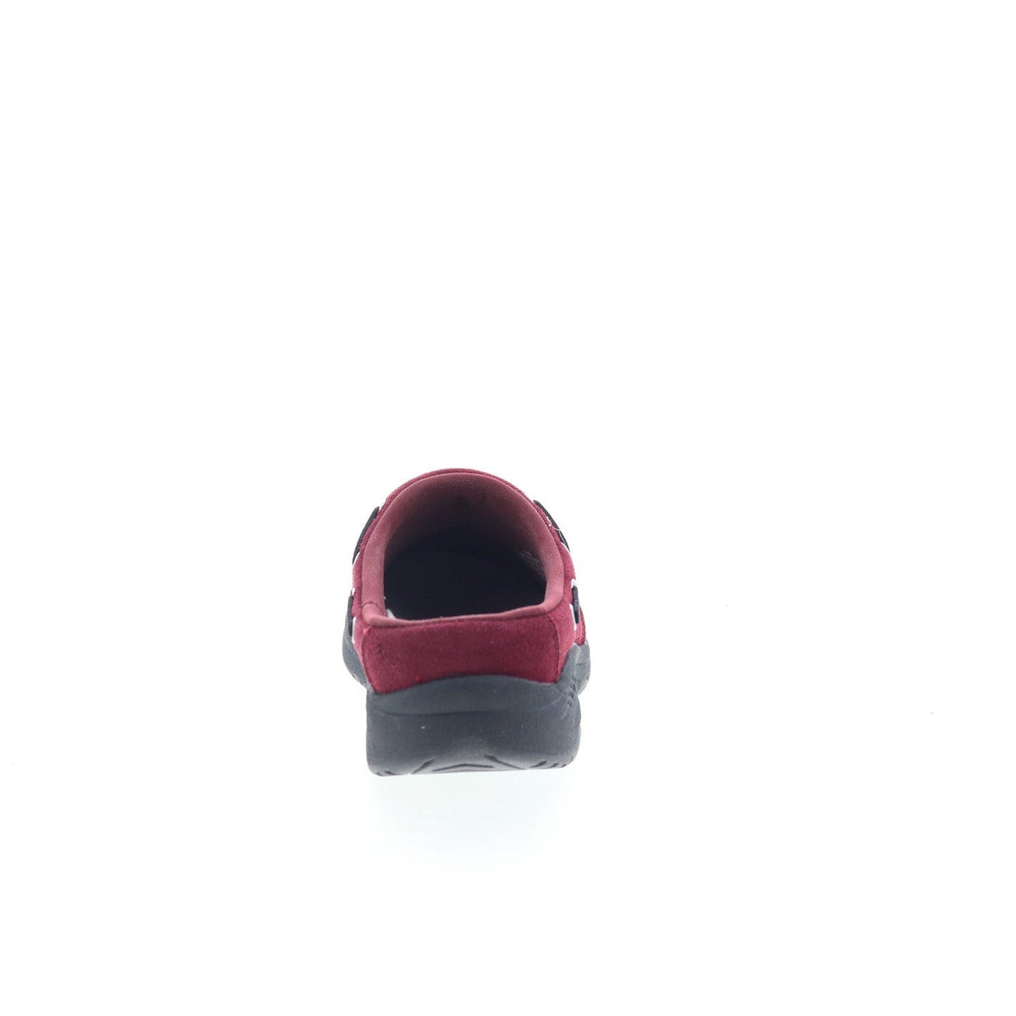 Easy Spirit Travelport 107 Martha Stewart Womens Red Clog Flats Shoes