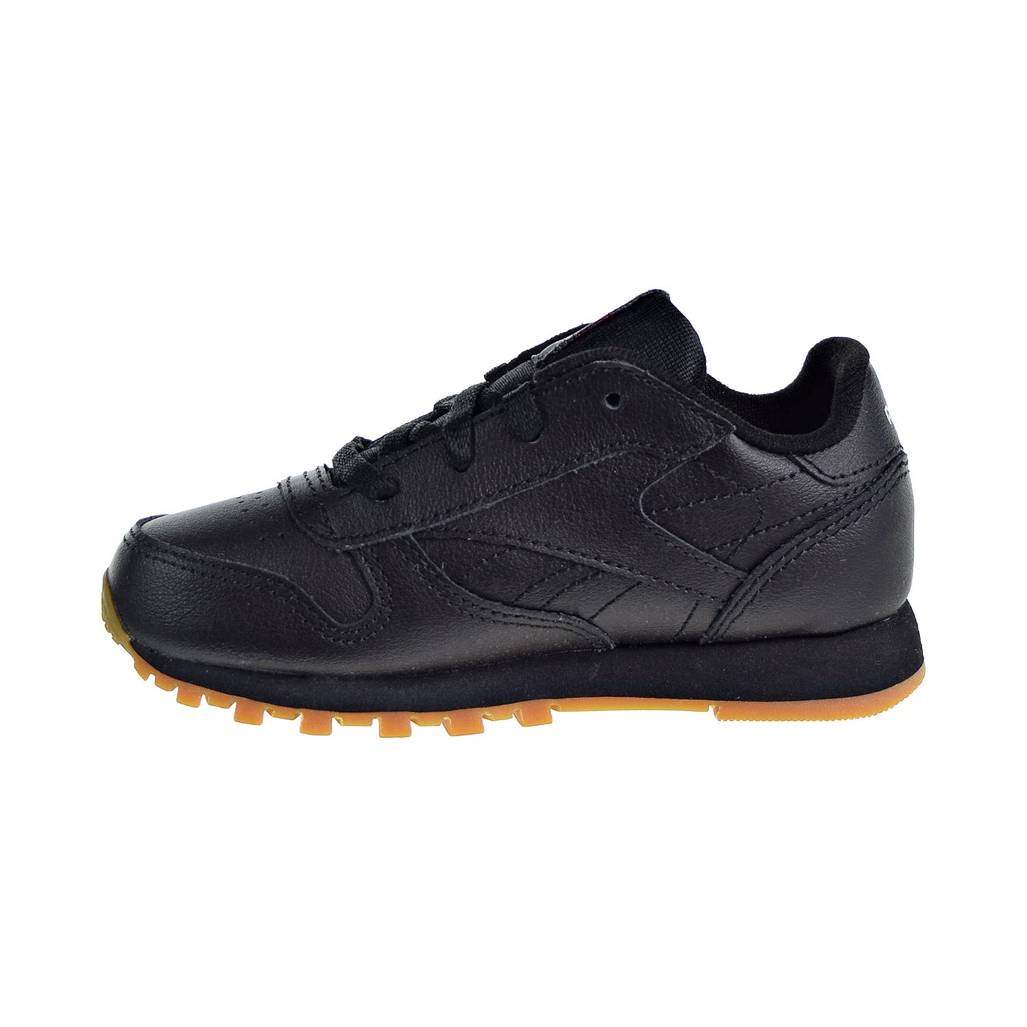 Reebok Classic Leather Toddler's Shoes Black/Gum