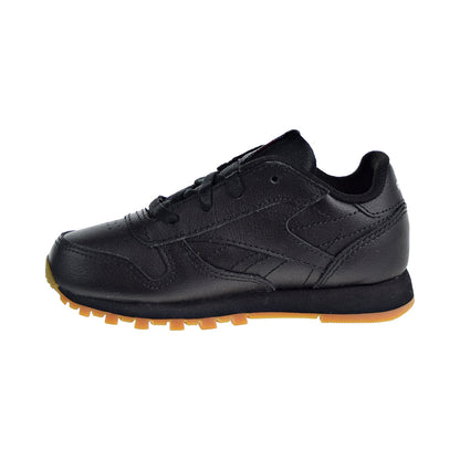 Reebok Classic Leather Toddler's Shoes Black/Gum