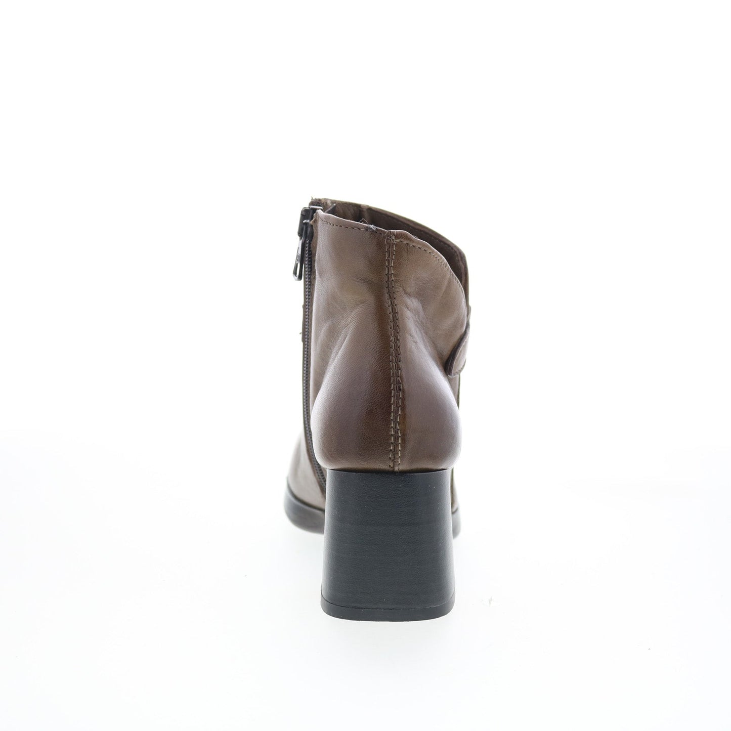 Miz Mooz Vino Womens Green Leather Zipper Ankle & Booties Boots