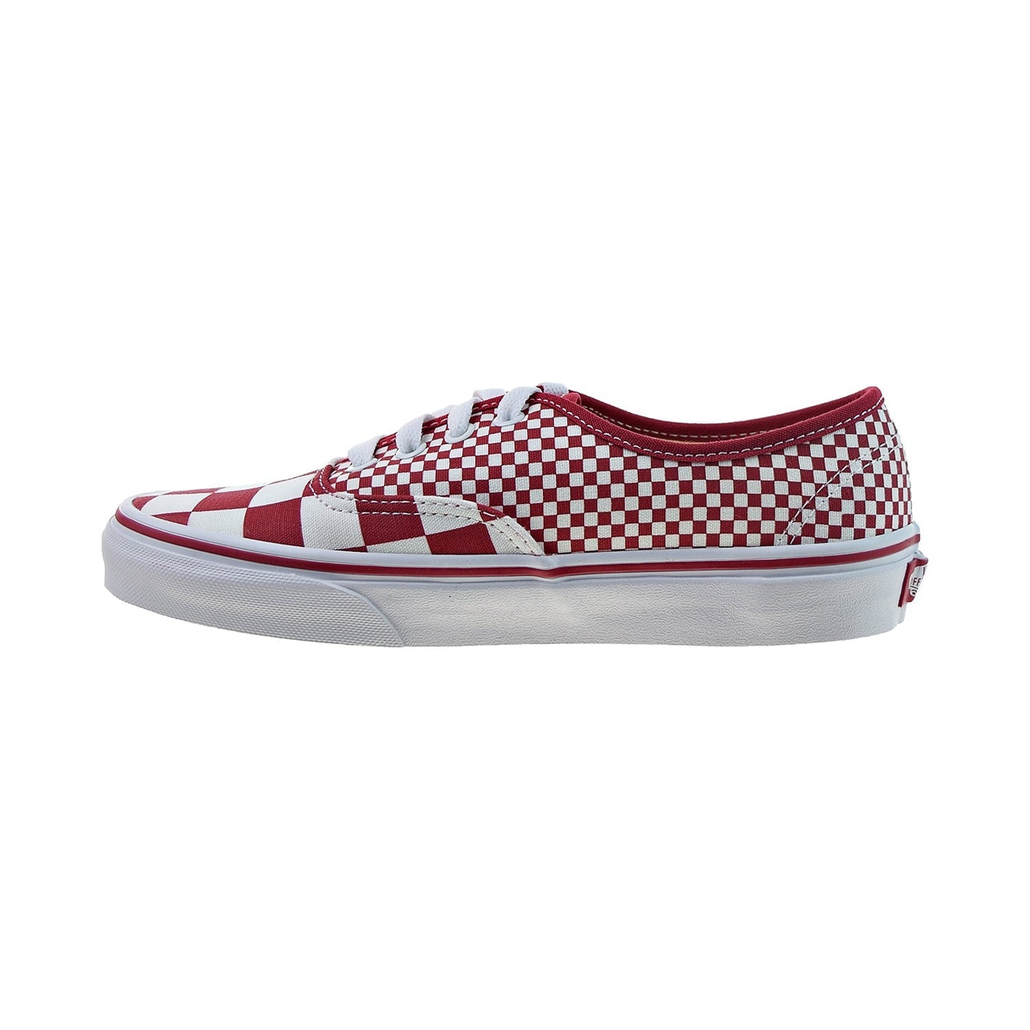 Vans Authentic 'Mix Checker' Men's Shoes Chili Pepper-True White