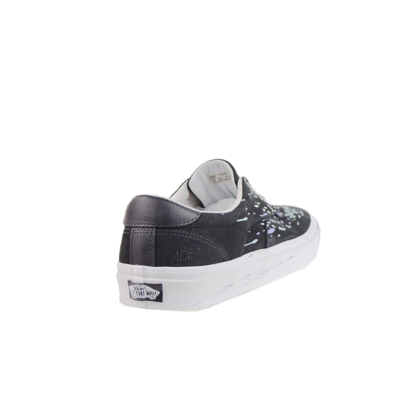 Vans Splatter Embroidery Acer Ni Sp Men's Shoes Black-White