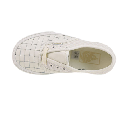 Vans Authentic Platform 2.0 Woven Men's Shoes White