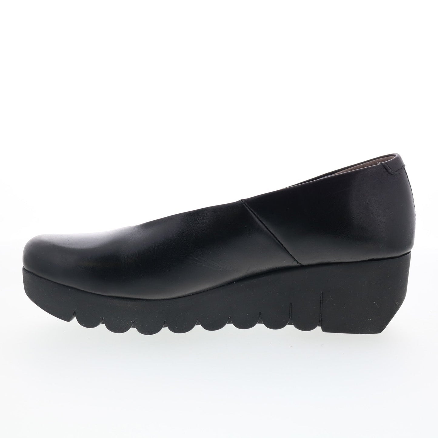 Fly London Voly VOLY200FLY-000 Womens Black Leather Loafer Flats Shoes