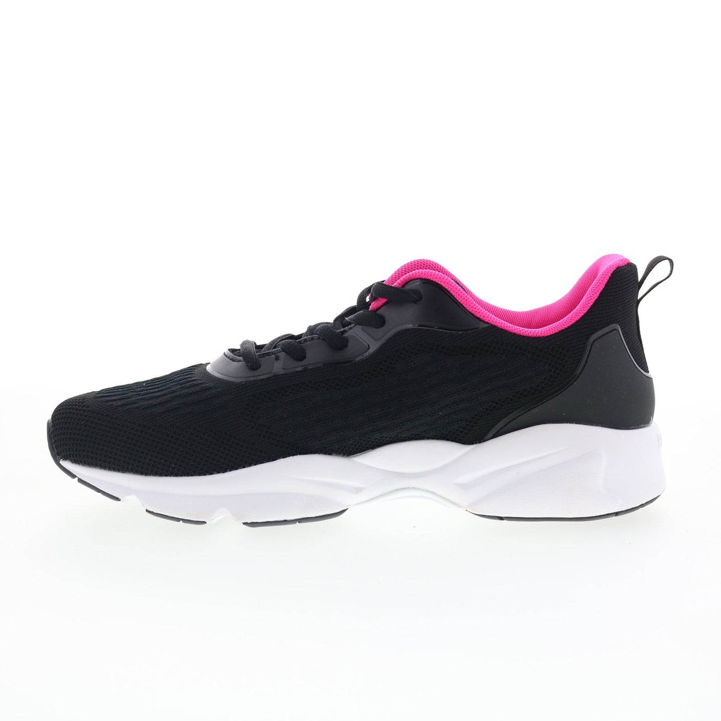 Propet Stability Strive WAA212M Womens Black Wide Lifetsyle Sneakers Shoes
