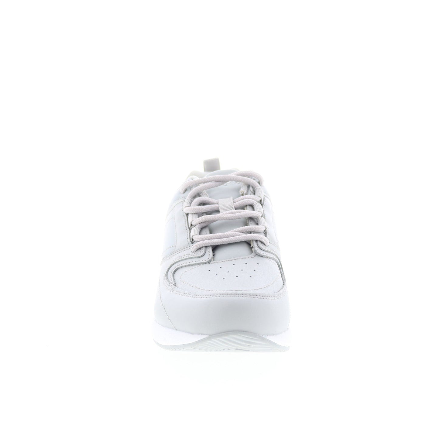 Propet Life Walker Sport WAA312L Womens Gray Leather Lifestyle Sneakers Shoes