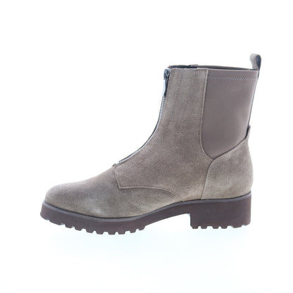 Easy Spirit Willet SEWILLET Womens Gray Wide Suede Casual Dress Boots