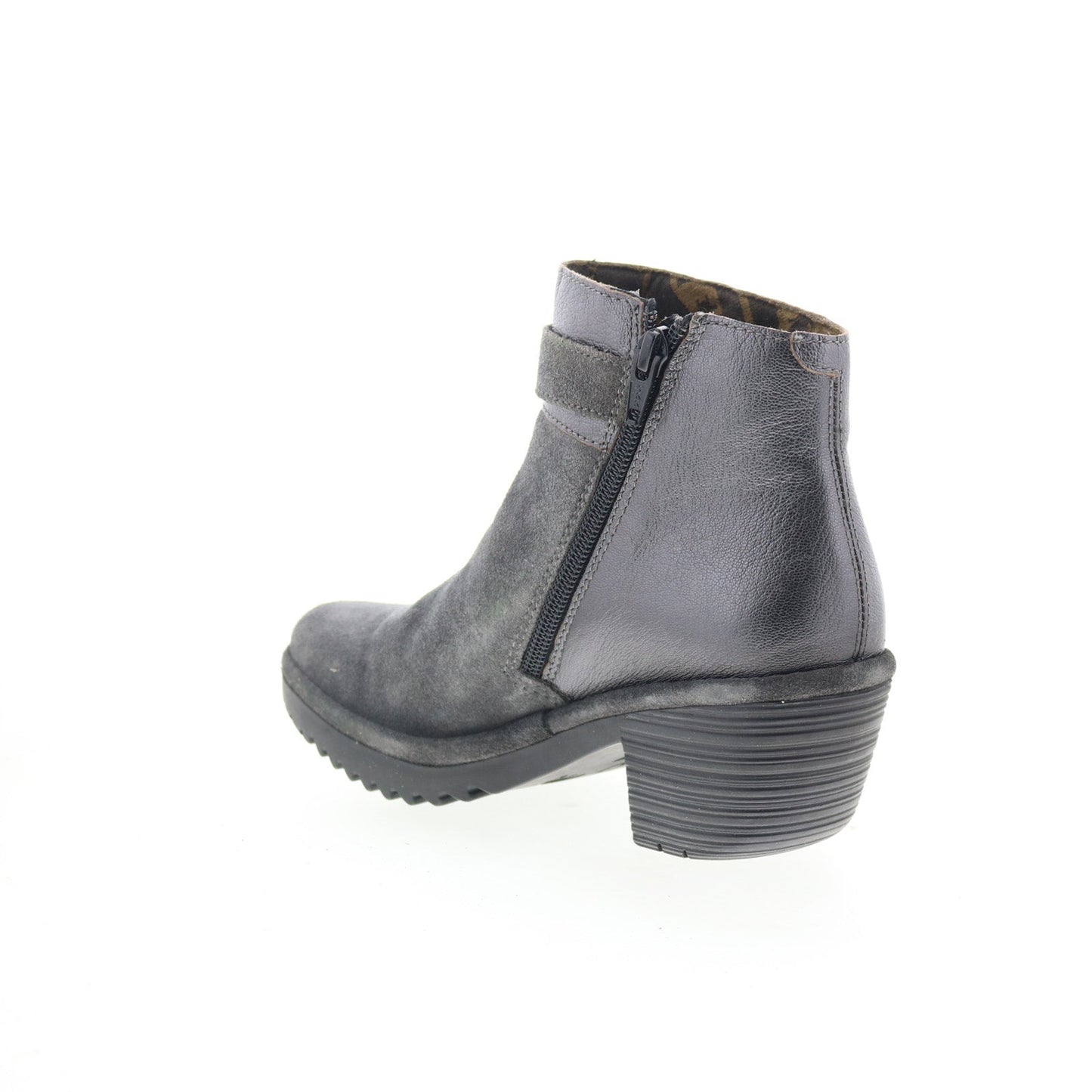Fly London Wisp WISP342FLY-004 Womens Gray Suede Ankle & Booties Boots