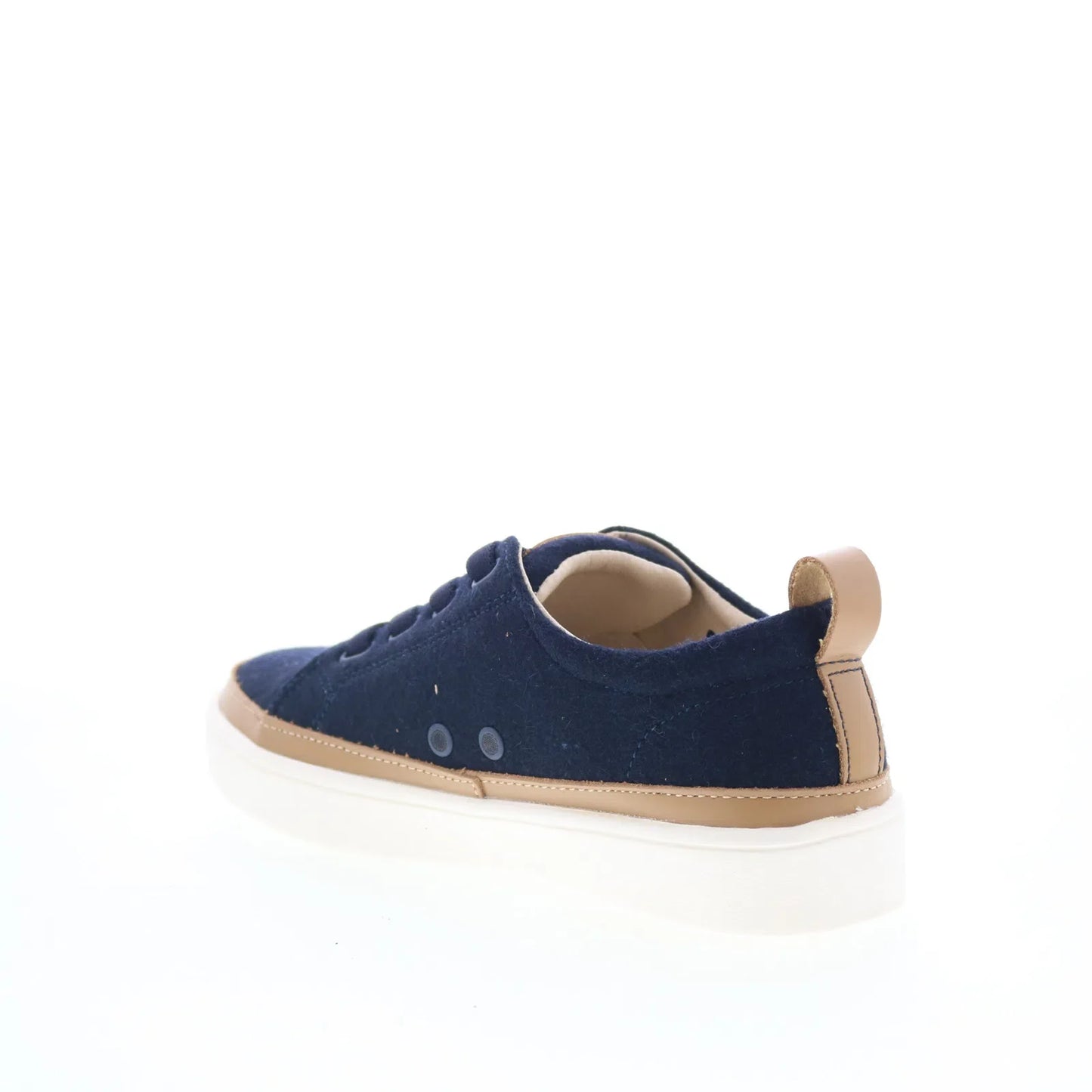 Spenco Malibu Lace Wool Womens Blue Wide Lifestyle Sneakers Shoes