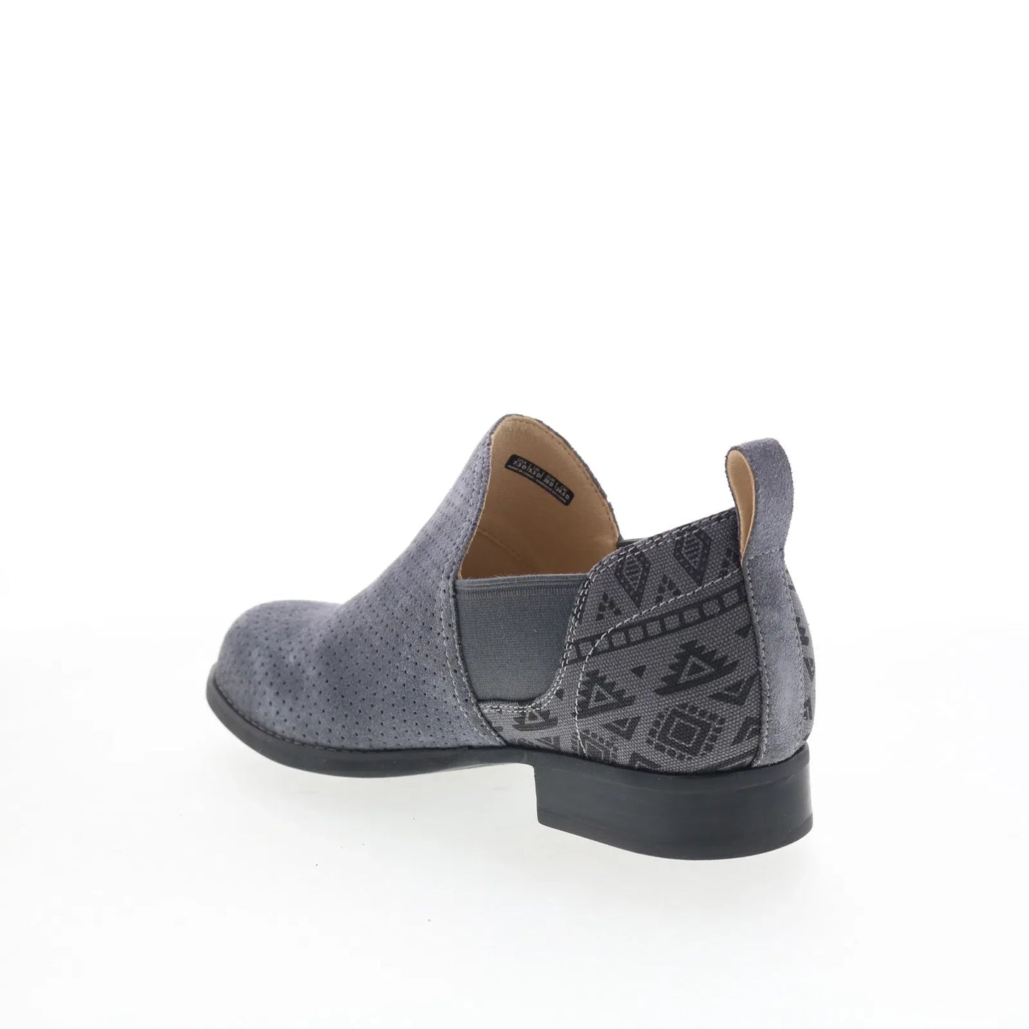 Spenco Wolfridge Shootie SP1041IRN Womens Gray Wide Ankle & Booties Boots