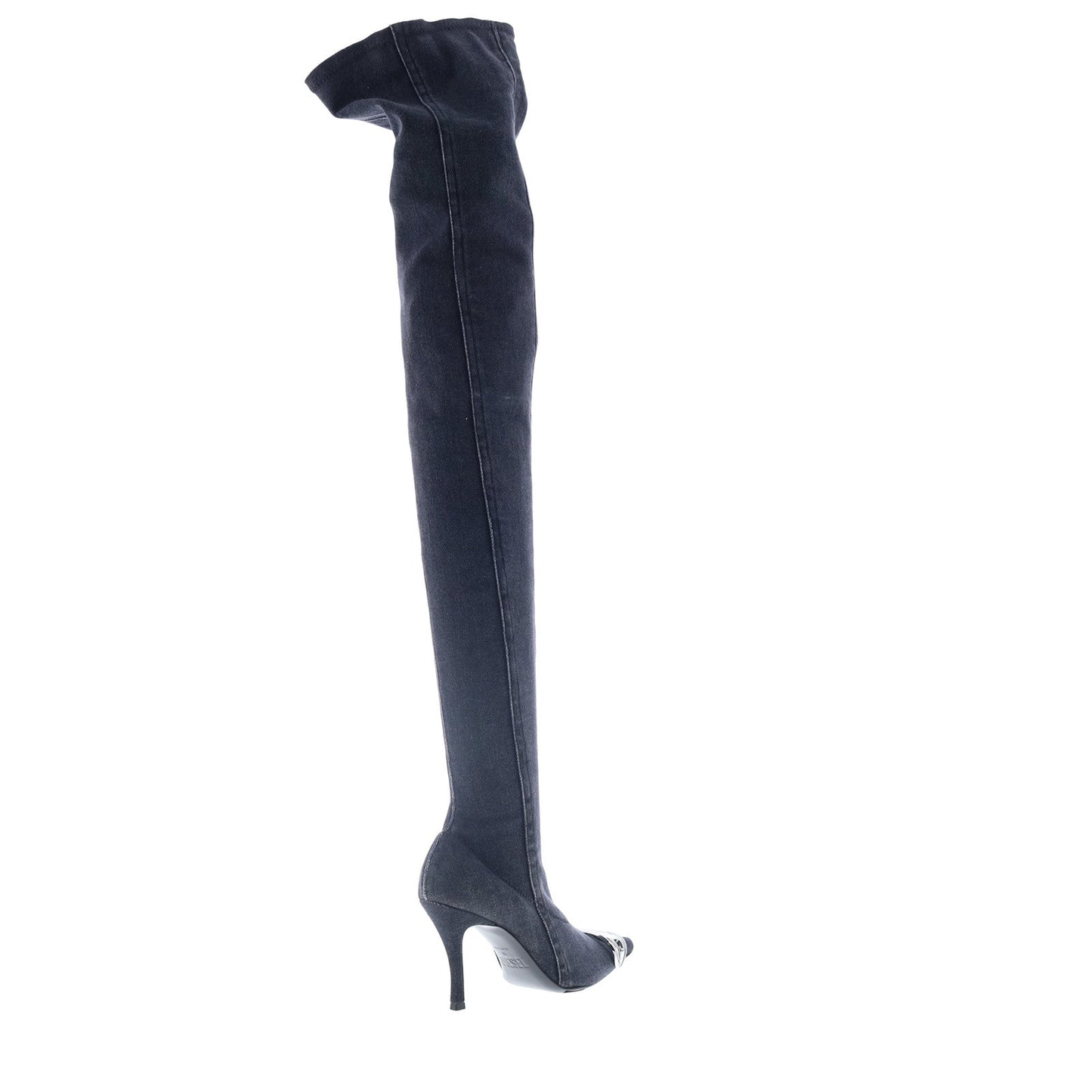 Diesel D-Venus TBT D Y03316-P6078-T8013 Womens Black Over The Knee Boots
