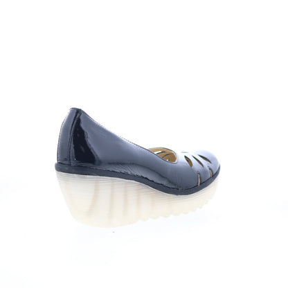 Fly London Yubi YUBI480FLY-004 Womens Black Loafers & Slip Ons Casual Shoes